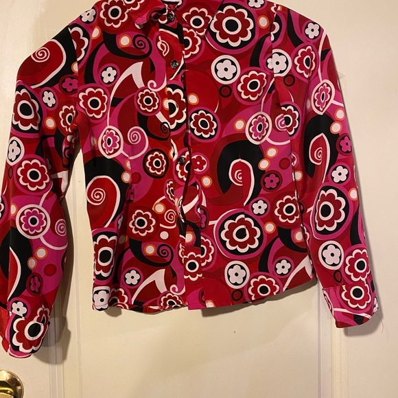 Mary Kate and Ashley vintage button down blouse 6x - Picture 2 of 16